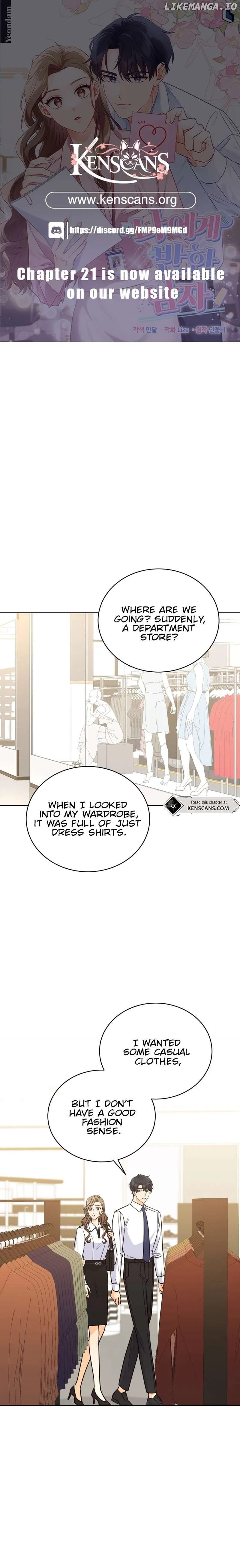 A Man Who Fell in Love With Me Chapter 12 - Page 1