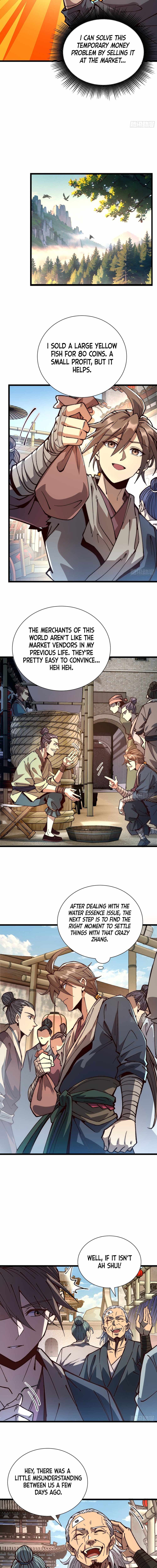 Becoming a God, Starting as water monkey Chapter 4 - Page 9