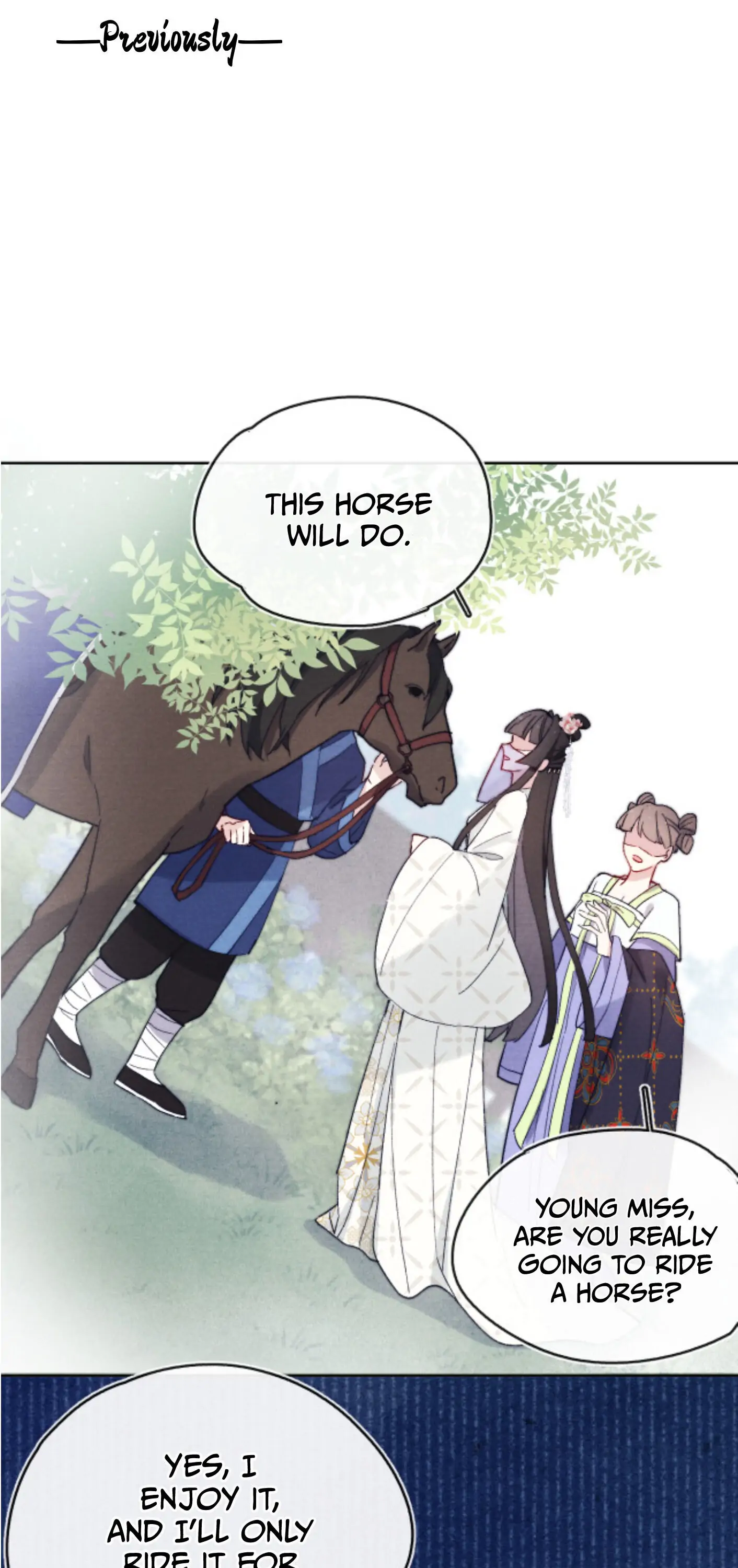 Your Face Looks Like a Peach Blossom Chapter 13 - Page 1