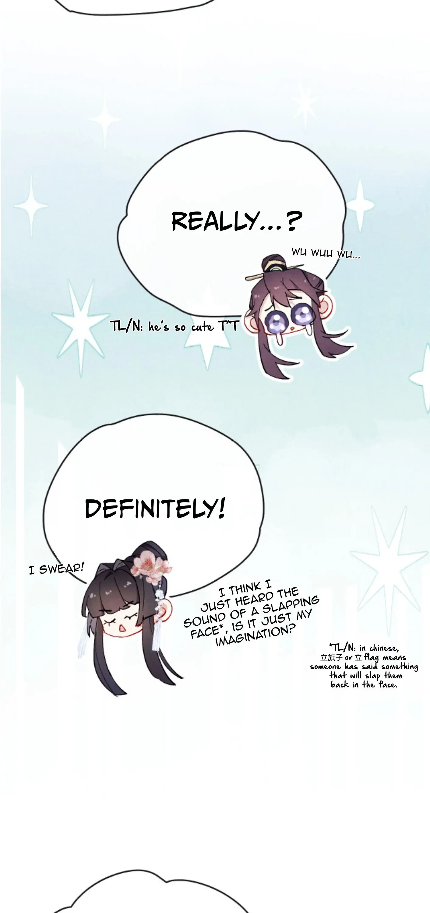 Your Face Looks Like a Peach Blossom Chapter 18 - Page 14