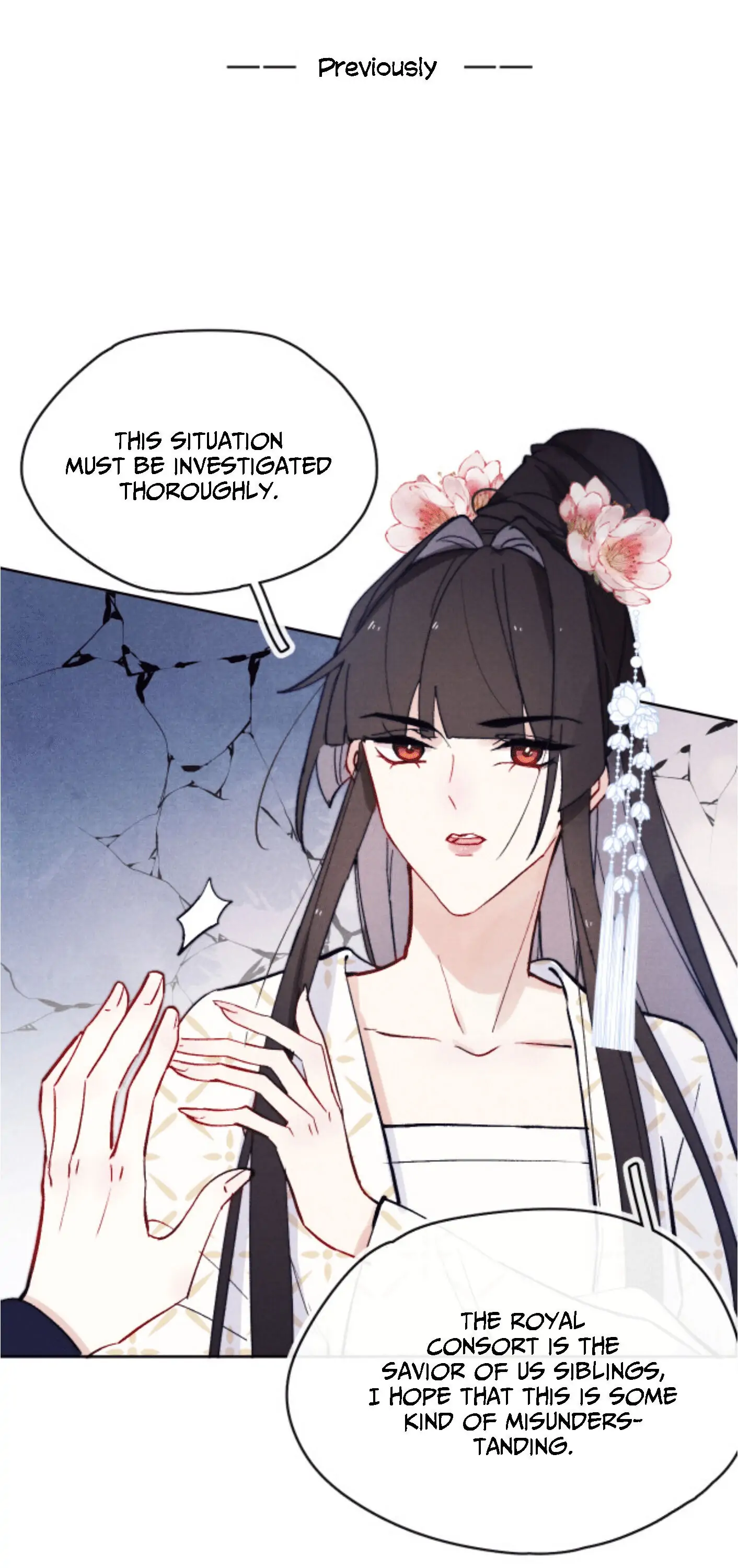 Your Face Looks Like a Peach Blossom Chapter 20 - Page 1