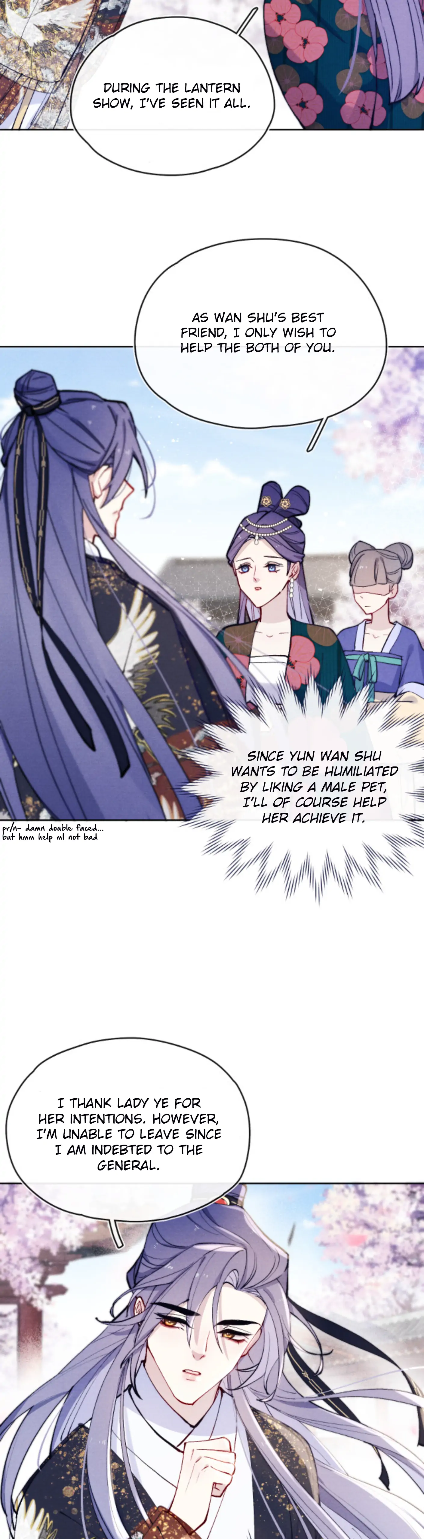 Your Face Looks Like a Peach Blossom Chapter 24 - Page 14