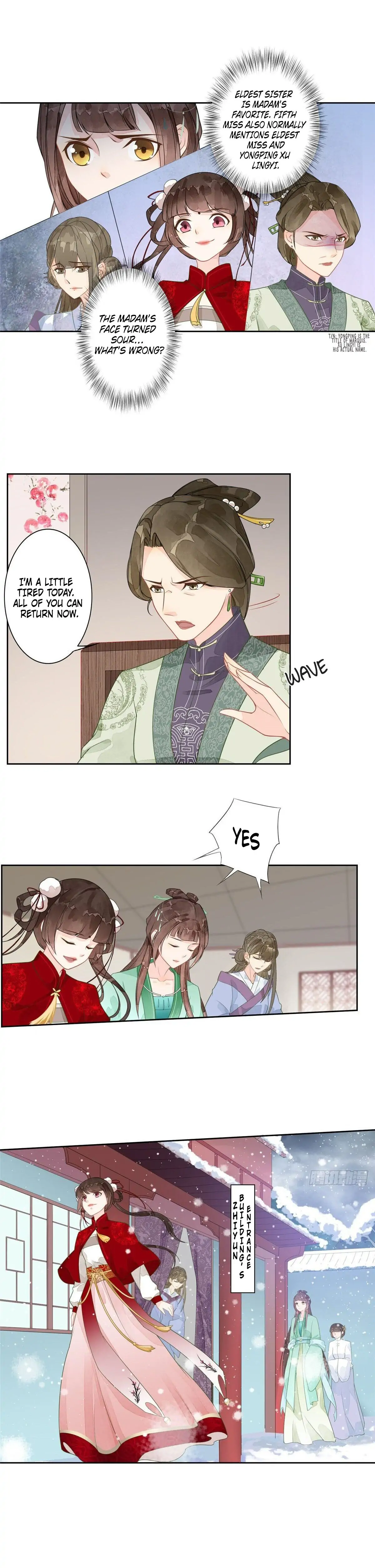 A Concubine's Daughter and Her Tactics Chapter 1 - Page 13