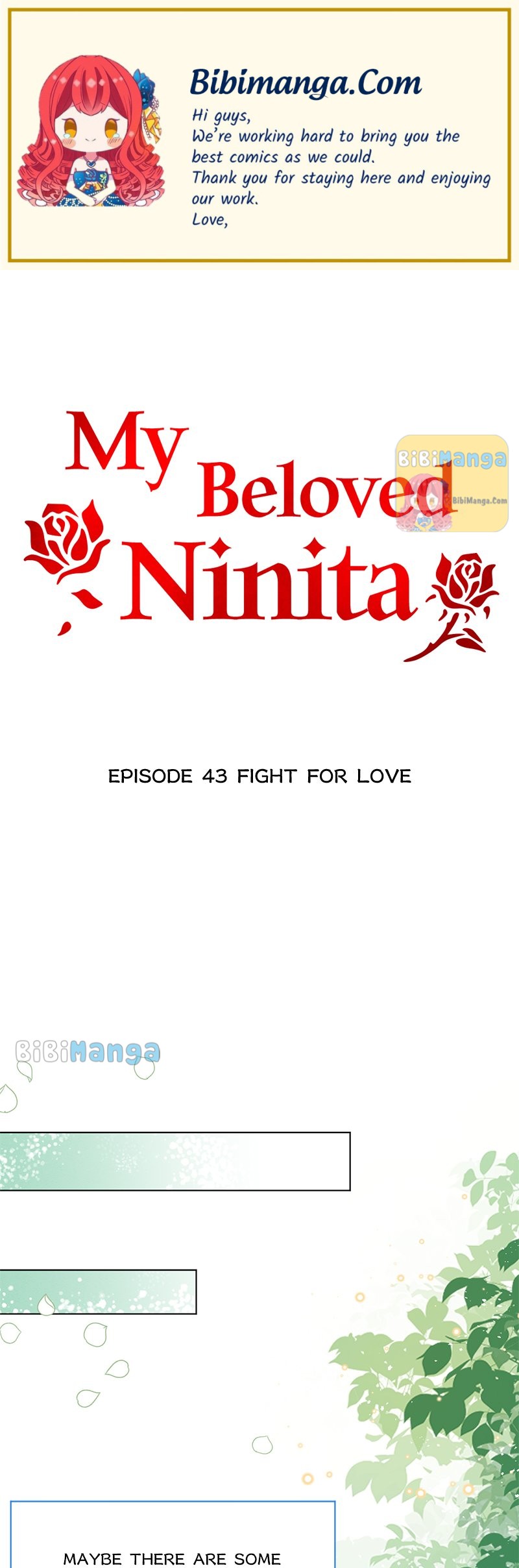 My Beloved Ninita Chapter 43 - Page 1