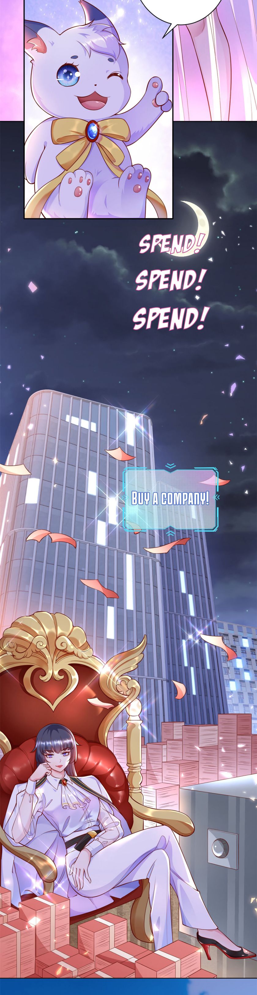 Becoming a Big Boss Starts with Spending Money Chapter 0 - Page 5