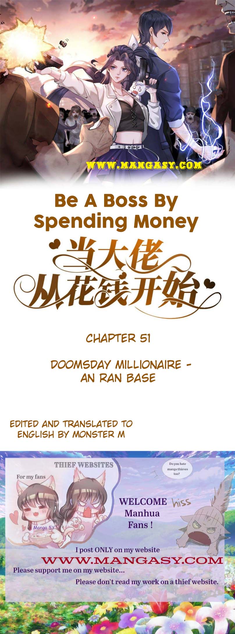 Becoming a Big Boss Starts with Spending Money Chapter 51 - Page 1