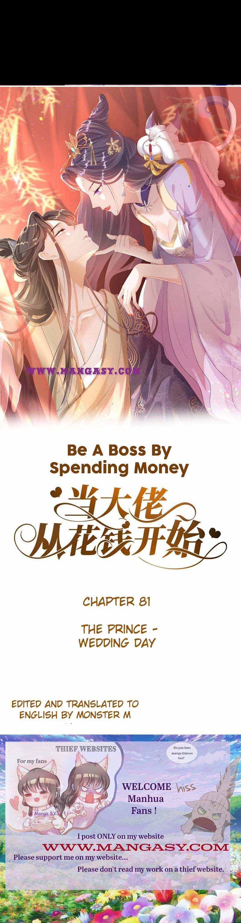 Becoming a Big Boss Starts with Spending Money Chapter 81 - Page 1