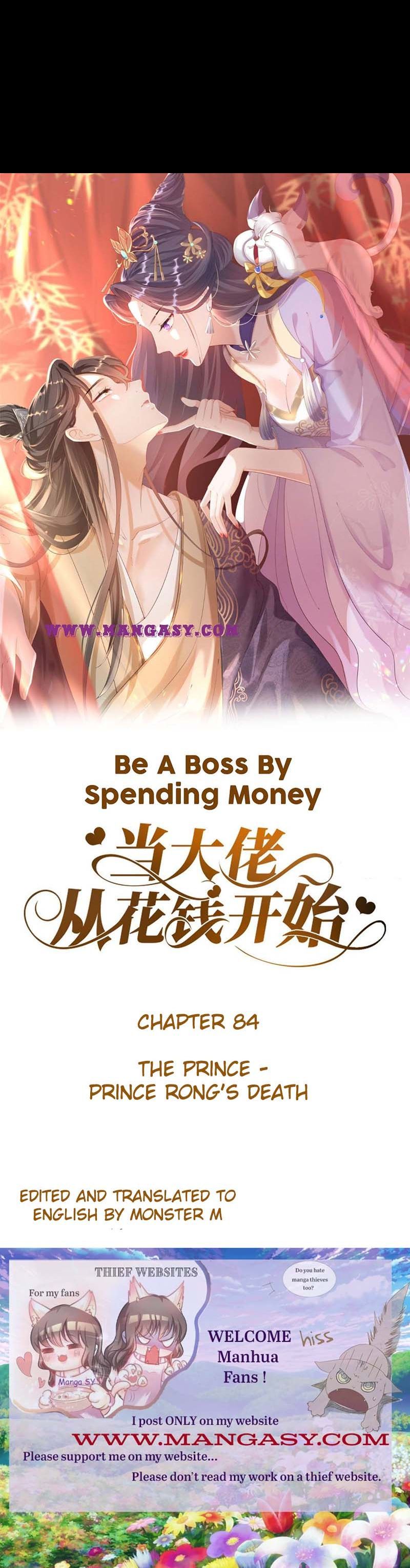 Becoming a Big Boss Starts with Spending Money Chapter 84 - Page 1