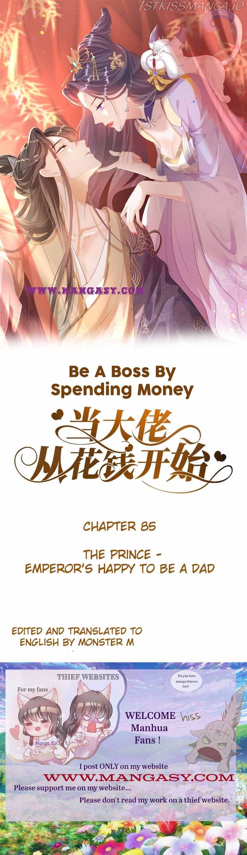 Becoming a Big Boss Starts with Spending Money Chapter 85 - Page 1