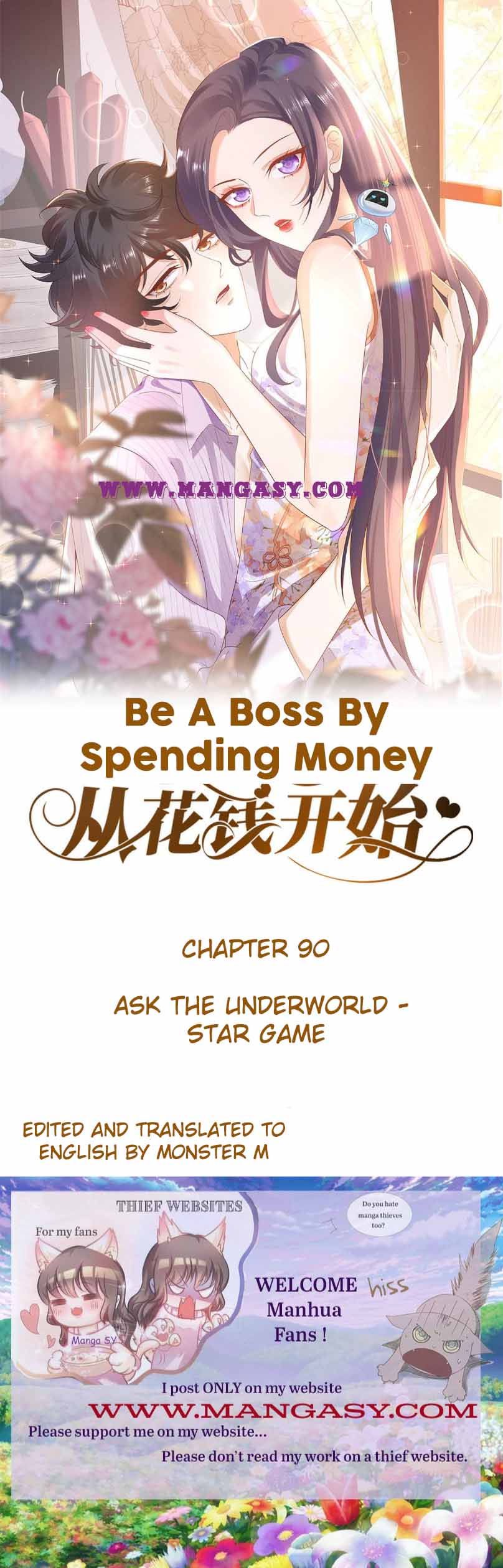 Becoming a Big Boss Starts with Spending Money Chapter 90 - Page 1