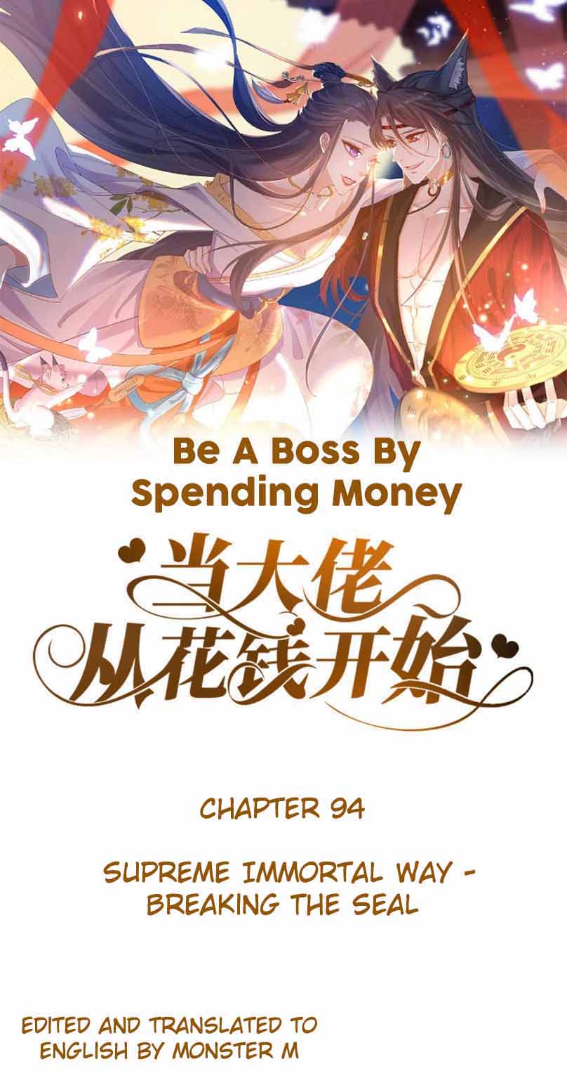 Becoming a Big Boss Starts with Spending Money Chapter 94 - Page 1
