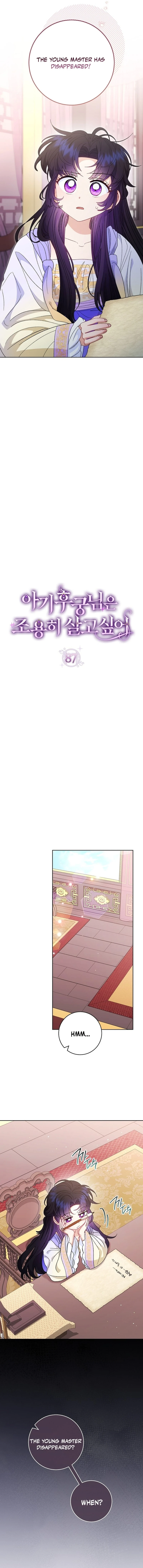 The Baby Concubine Wants to Live Quietly Chapter 87 - Page 2