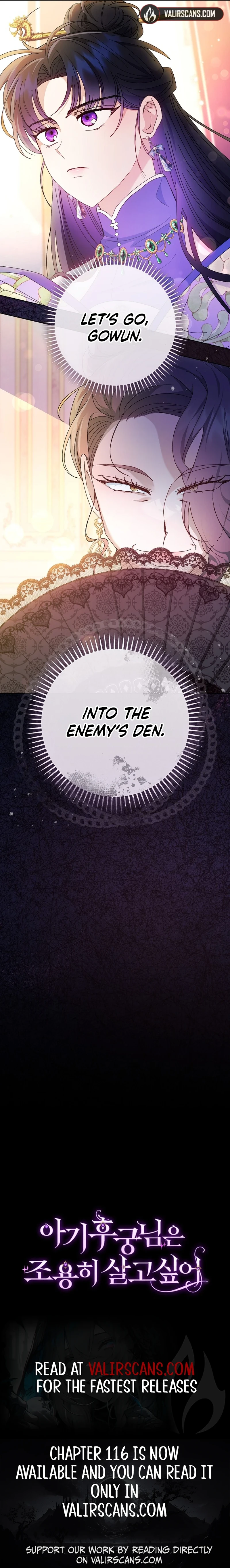 The Baby Concubine Wants to Live Quietly Chapter 98 - Page 11