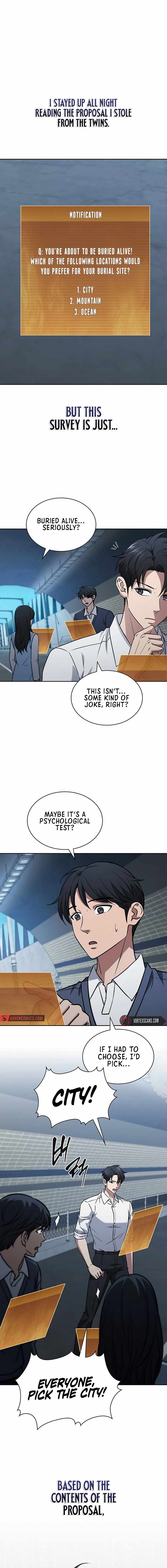 How to Survive Restructuring Chapter 42 - Page 1