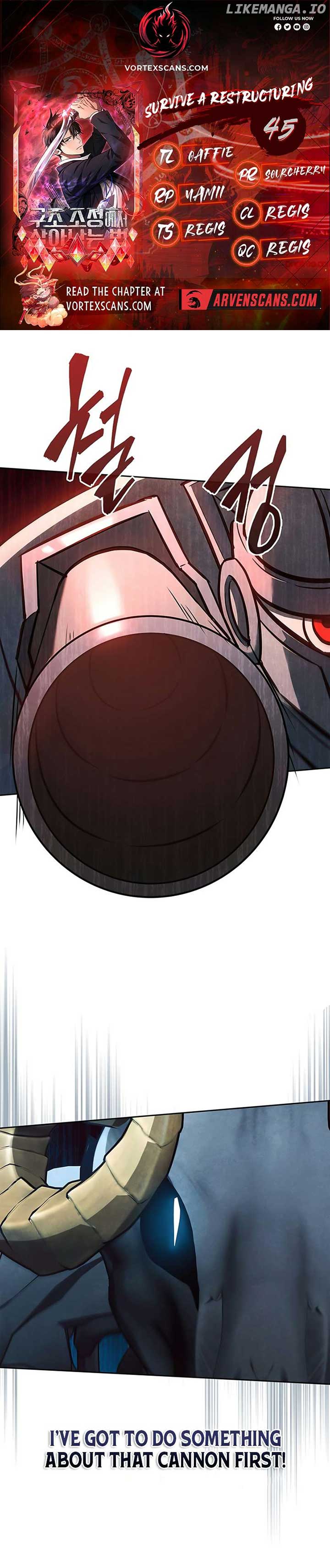 How to Survive Restructuring Chapter 45 - Page 1