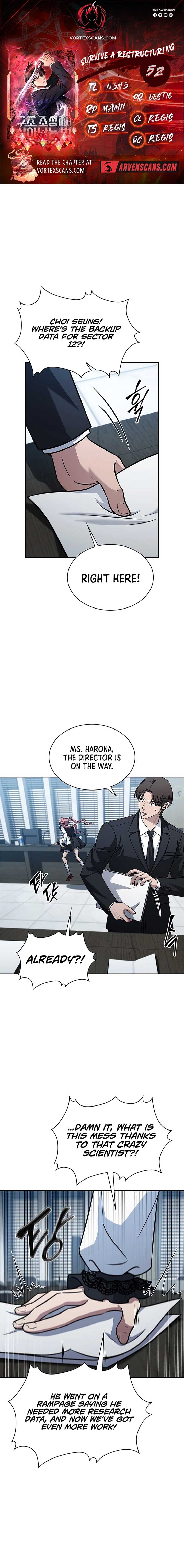 How to Survive Restructuring Chapter 52 - Page 1