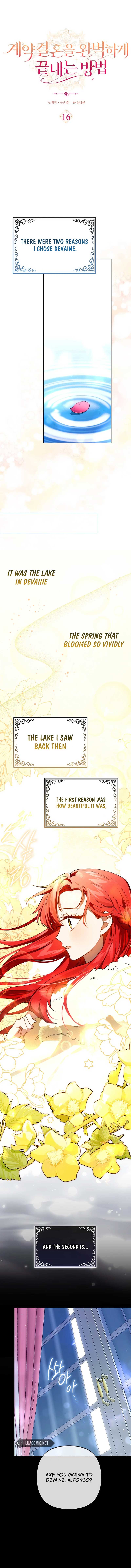 How to Perfectly End a Contract Marriage Chapter 16 - Page 3