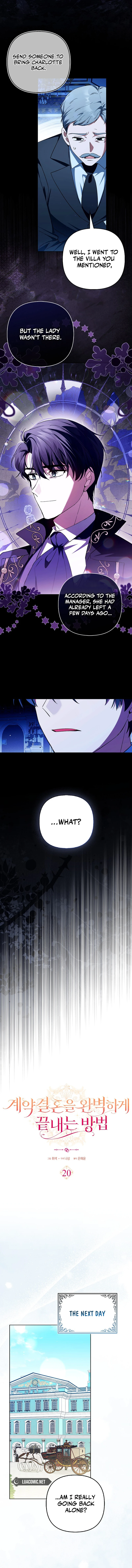 How to Perfectly End a Contract Marriage Chapter 20 - Page 8