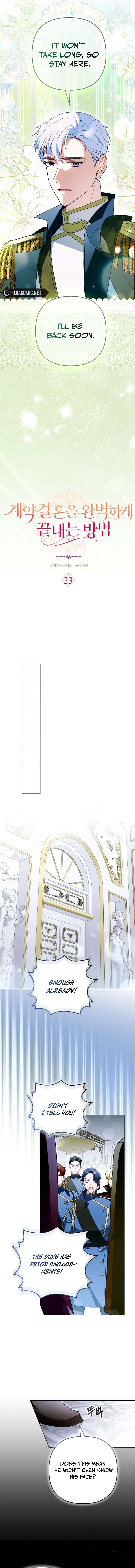 How to Perfectly End a Contract Marriage Chapter 23 - Page 10