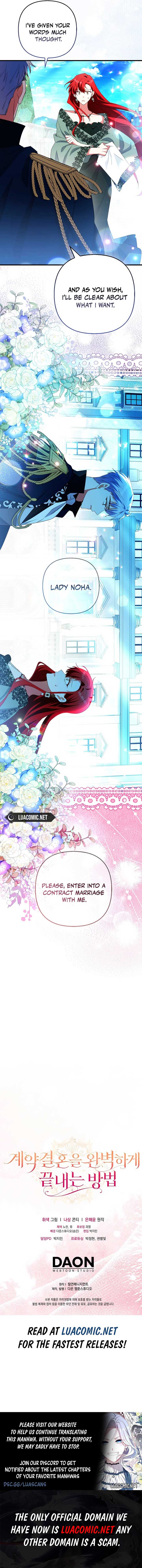 How to Perfectly End a Contract Marriage Chapter 28 - Page 11