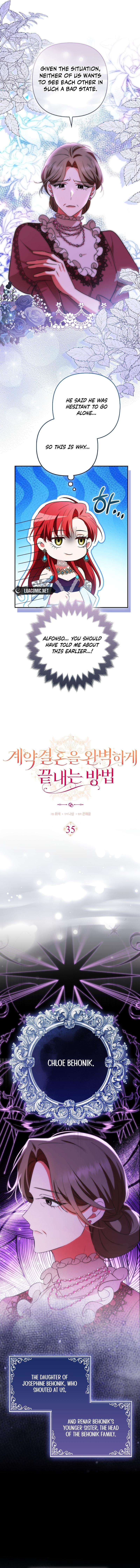 How to Perfectly End a Contract Marriage Chapter 35 - Page 9