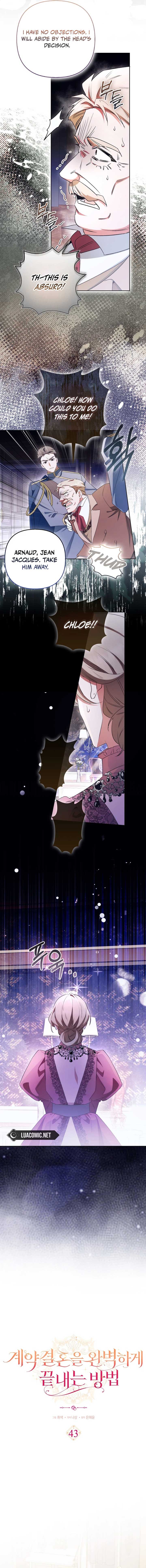 How to Perfectly End a Contract Marriage Chapter 43 - Page 3