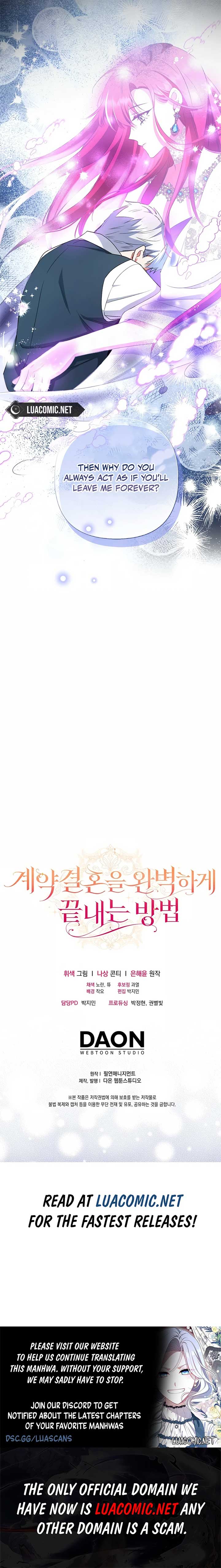 How to Perfectly End a Contract Marriage Chapter 44 - Page 20