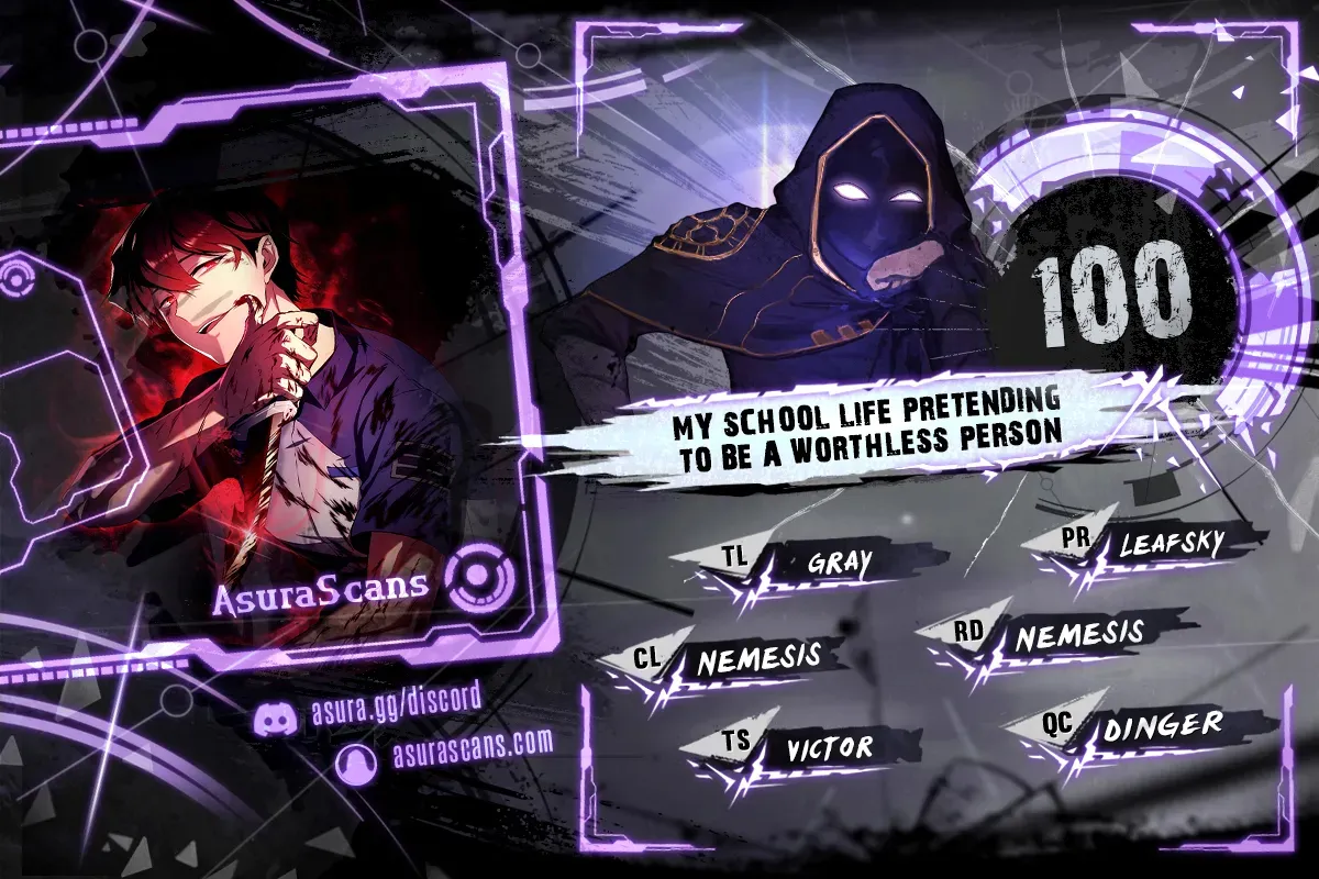 My School Life Pretending To Be a Worthless Person Chapter 100 - Page 1