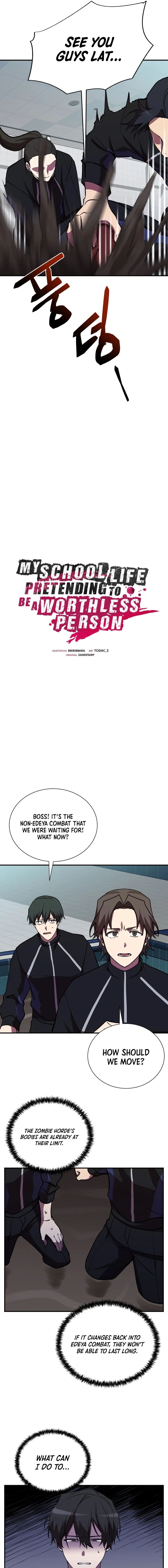 My School Life Pretending To Be a Worthless Person Chapter 38 - Page 3