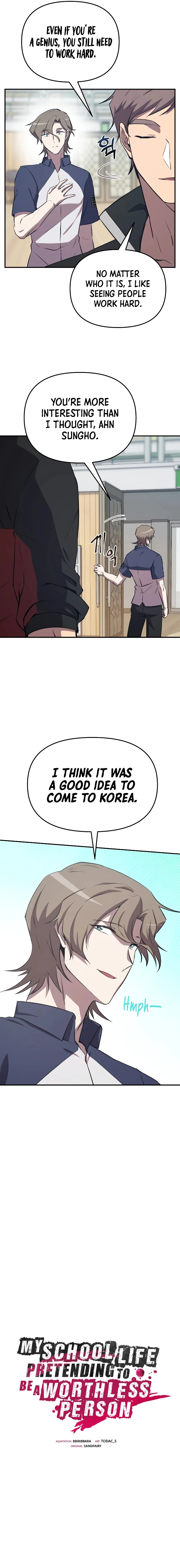 My School Life Pretending To Be a Worthless Person Chapter 54 - Page 15