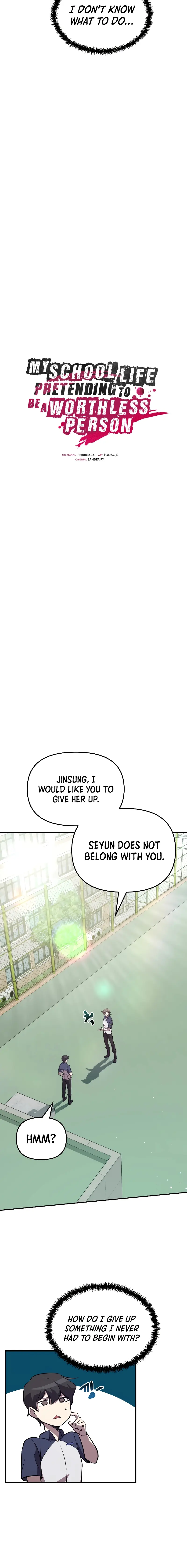 My School Life Pretending To Be a Worthless Person Chapter 55 - Page 8