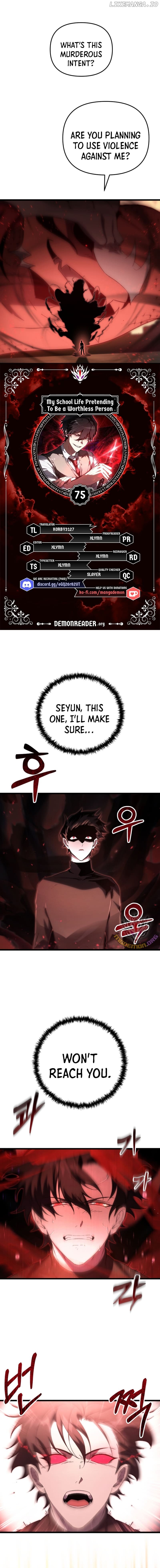 My School Life Pretending To Be a Worthless Person Chapter 75 - Page 1