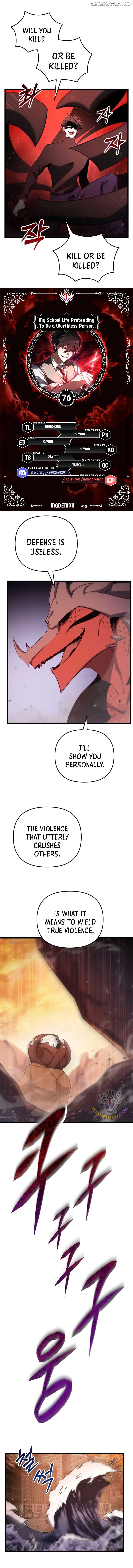 My School Life Pretending To Be a Worthless Person Chapter 76 - Page 1