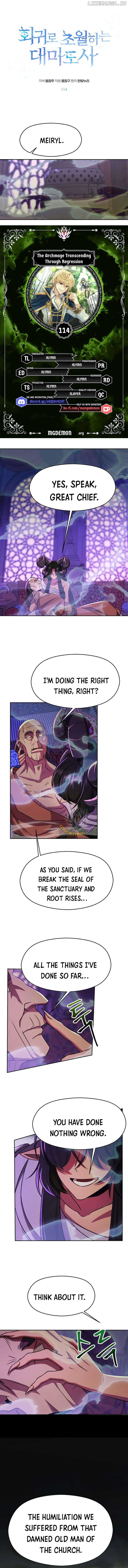 Archmage Transcending Through Regression Chapter 114 - Page 1