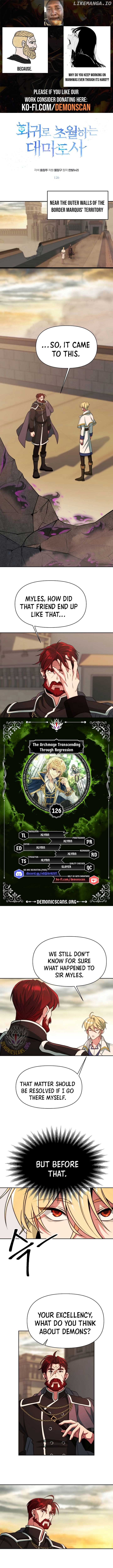 Archmage Transcending Through Regression Chapter 126 - Page 1