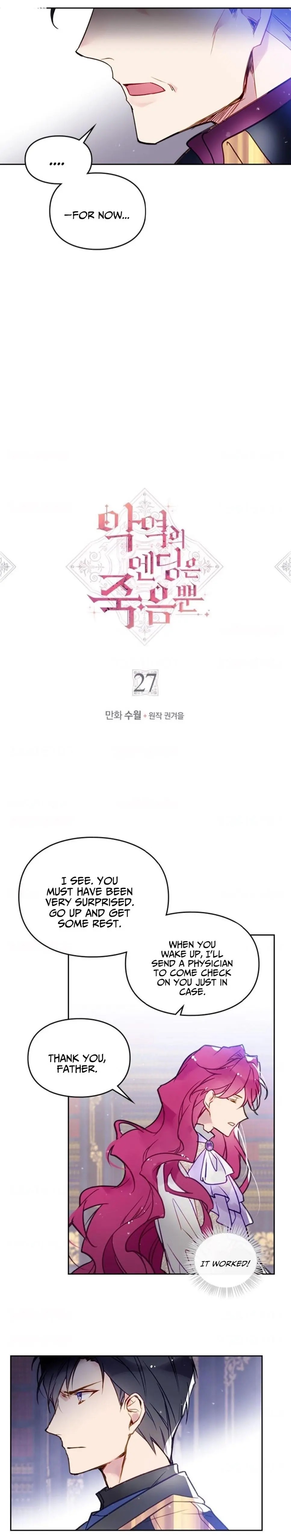 Death Is The Only Ending For The Villainess Chapter 27 - Page 1