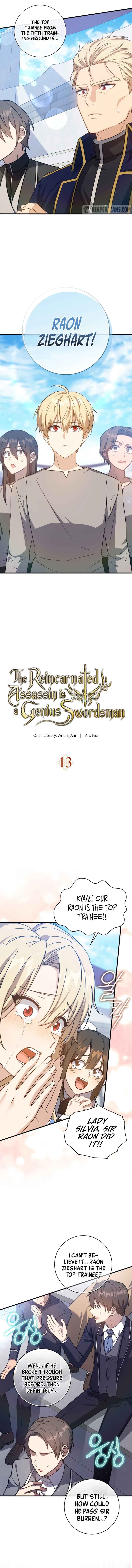 The Reincarnated Assassin is a Genius Swordsman Chapter 13 - Page 3