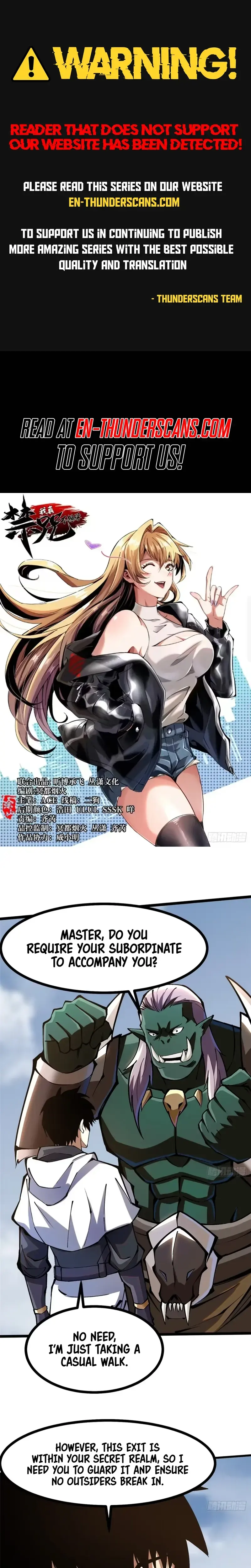 I Really Don’t Want to Learn Forbidden Spells Chapter 98 - Page 1