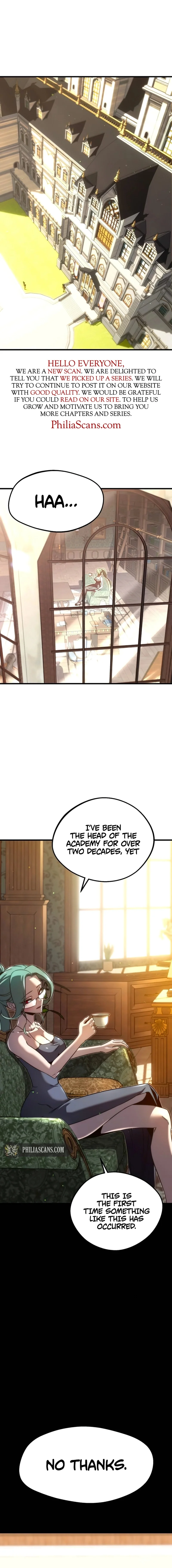 Conquering the Academy with Just a Sashimi Knife Chapter 4 - Page 1