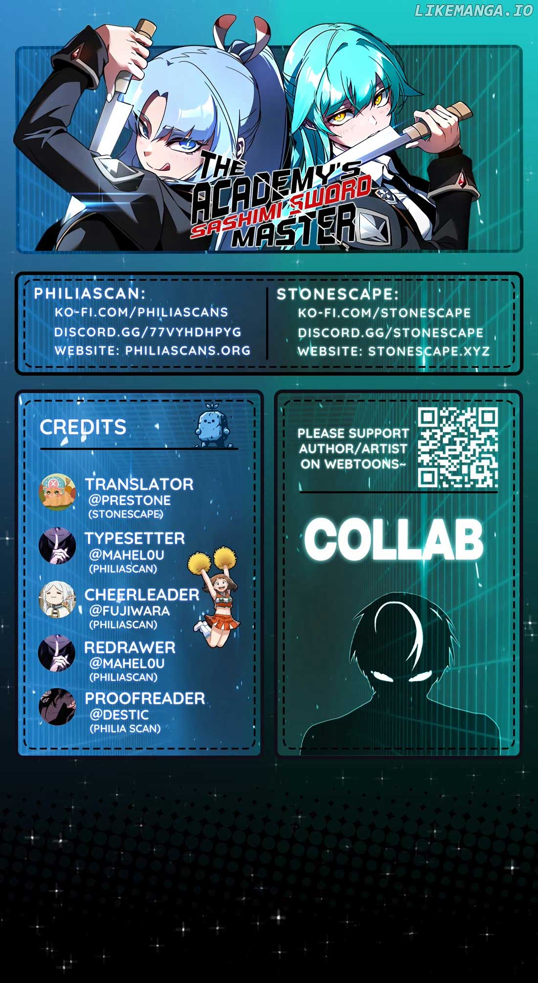 Conquering the Academy with Just a Sashimi Knife Chapter 45 - Page 1