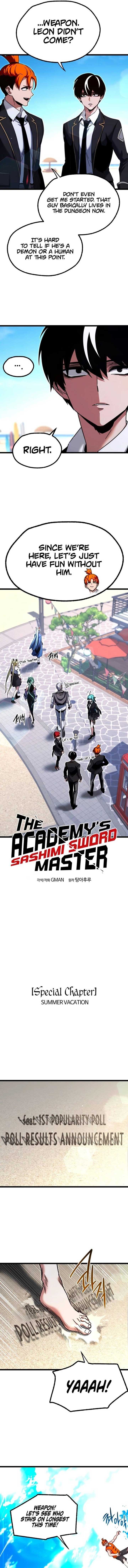 Conquering the Academy with Just a Sashimi Knife Chapter 49.5 - Page 3