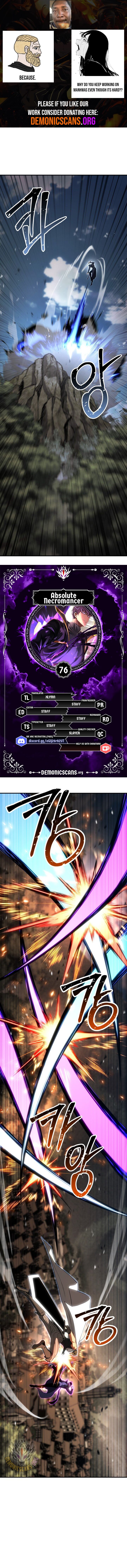 Absolute Necromancer Chapter 76 - Page 1