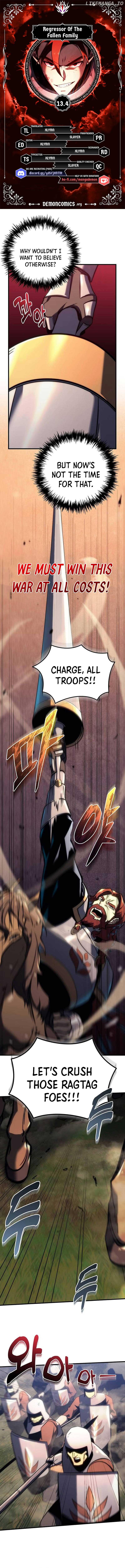 Regressor of the Fallen family Chapter 13.4 - Page 1