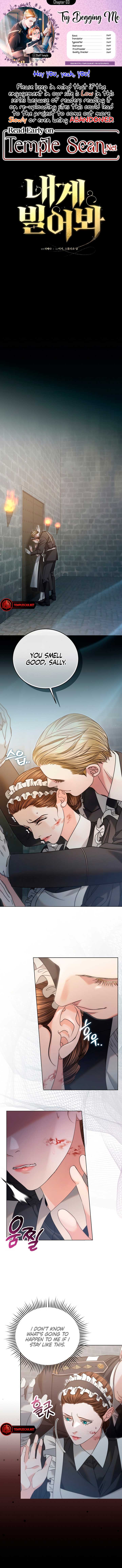 Try Begging Me Chapter 3 - Page 1