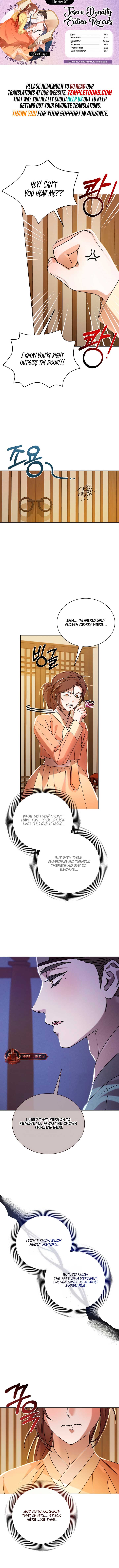Joseon Dynasty Erotica Records Chapter 57 - Page 1