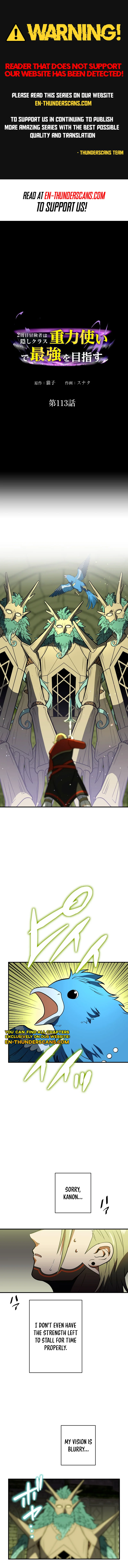 Reborn Ranker – Gravity User Chapter 113 - Page 1