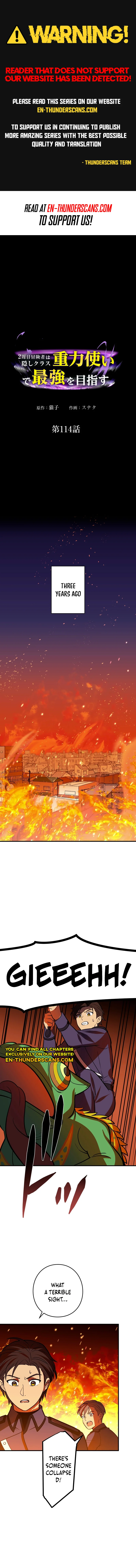 Reborn Ranker – Gravity User Chapter 114 - Page 1