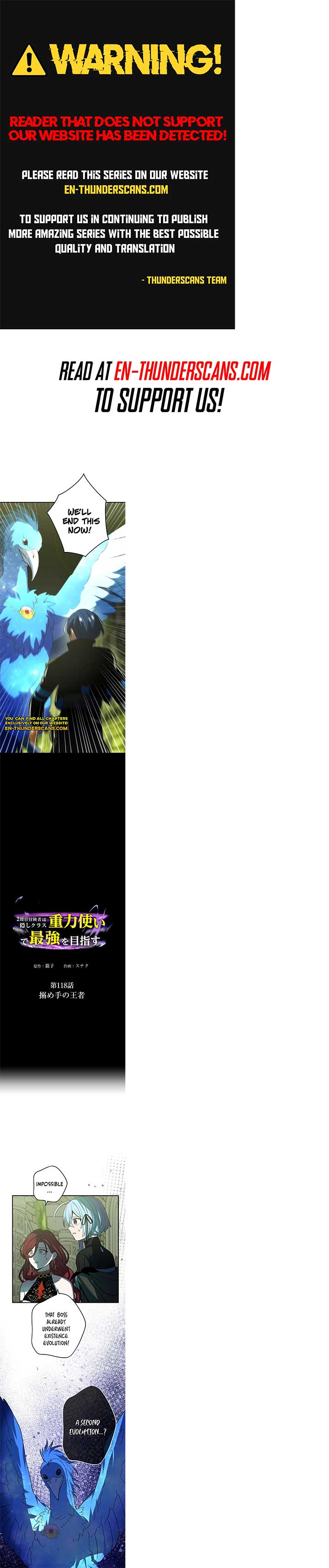 Reborn Ranker – Gravity User Chapter 118 - Page 1