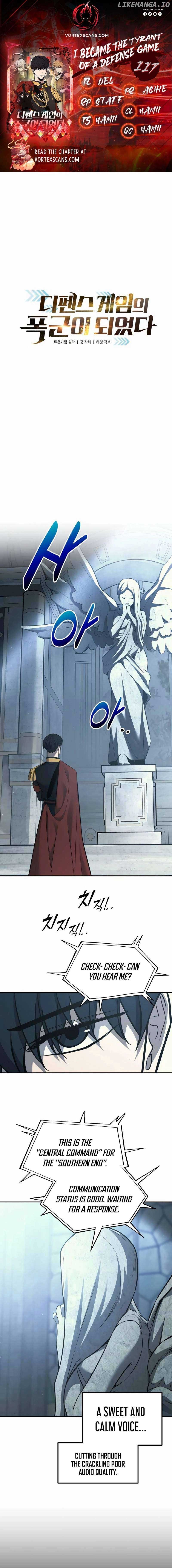 I Became the Tyrant of a Defence Game Chapter 117 - Page 1
