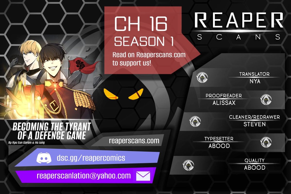 I Became the Tyrant of a Defence Game Chapter 16 - Page 1